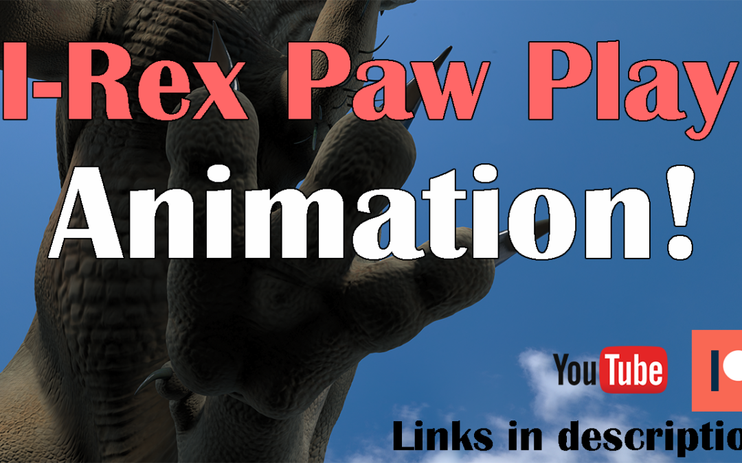 I-Rex Paw Play